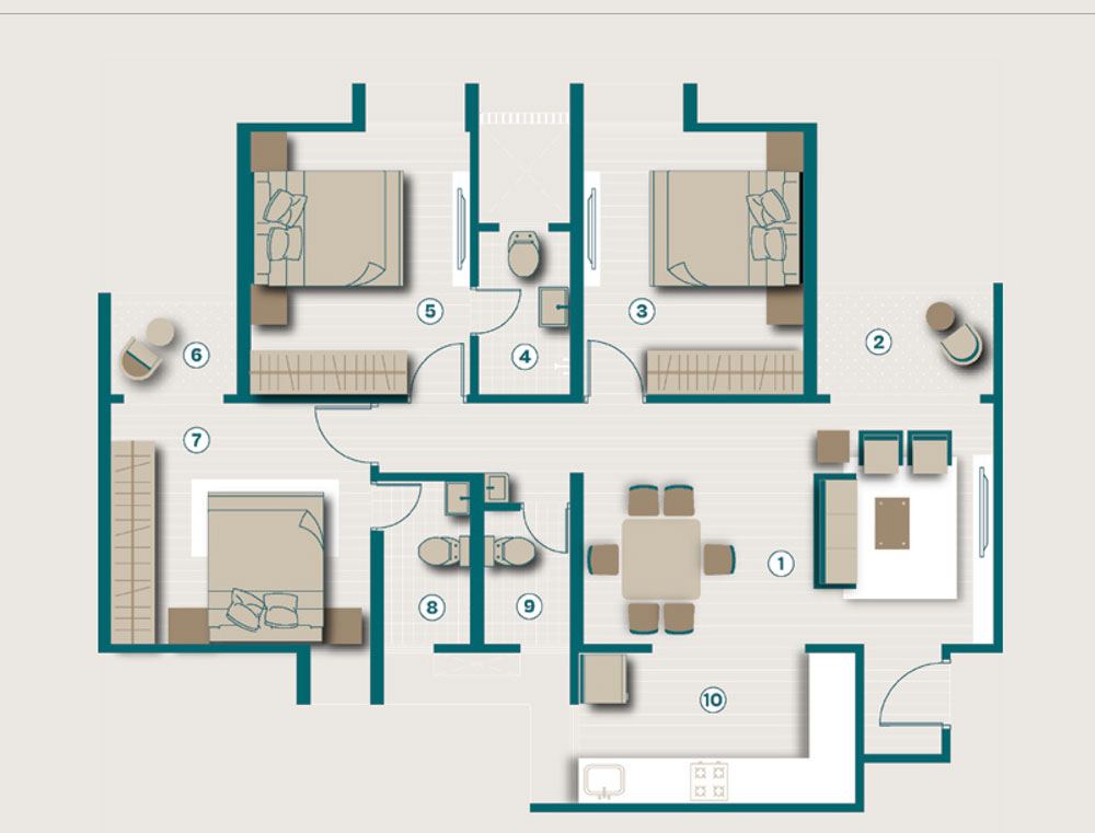 3 BHK